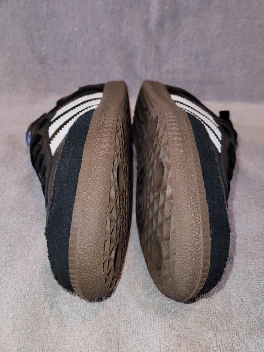 Adidas Samba OG Originals Black White Brown Gum B75807 Mens Size 6.5 Sneakers - Picture 14 of 16